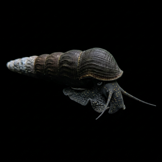 Black Rabbit Snail option 2 with straight tower shell