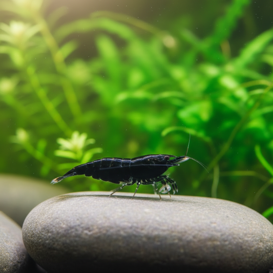 Black Rose Shrimp Side Profile