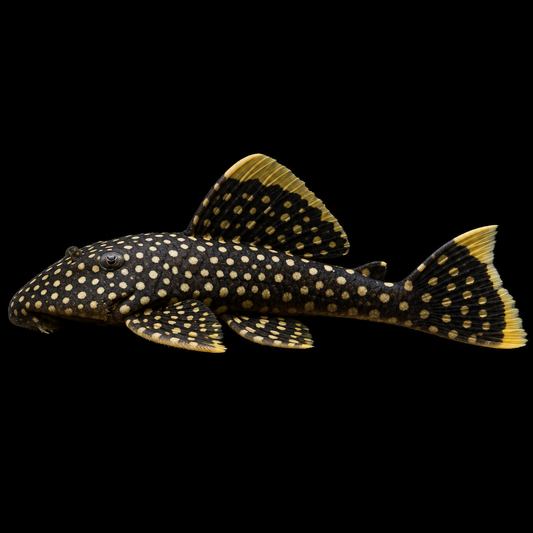 Gold Nugget Pleco anatomy-focused option 4