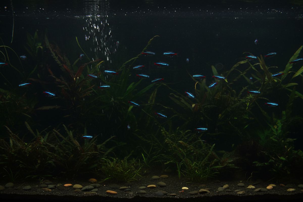 Neon Tetra Large School