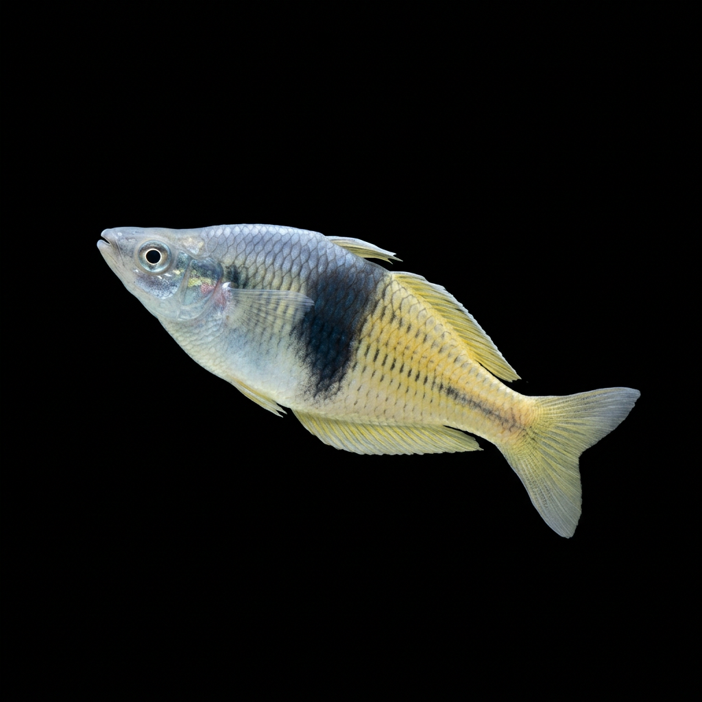 Young male Boesemani rainbowfish replacement
